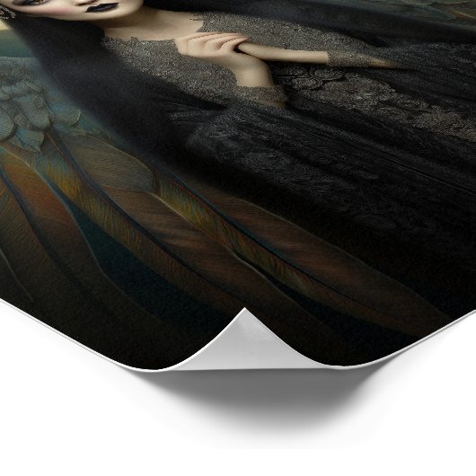 Dark Goddess Art Print: Ereshkigal Poster (Hoek)