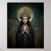 Dark Goddess Art Print: Ereshkigal Poster (Voorkant)