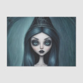 Dark Goddess Witch Decoupage Papier (Voorkant)