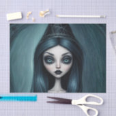 Dark Goddess Witch Decoupage Papier (Craft)