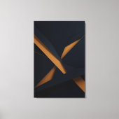 Dark Gold Luxury Canvas Afdruk (Voorkant)