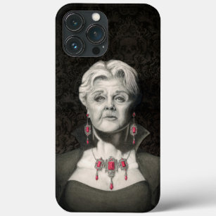 Dark gothic Angela Lansbury-telefoonzaak Case-Mate iPhone Case