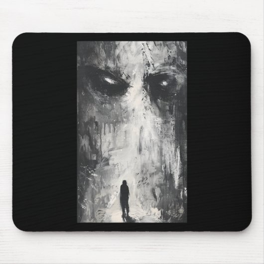 Dark Gothic Demon Path Horror Art Evil Grunge Goth Muismat (Voorkant)