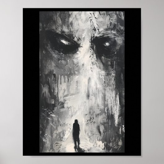 Dark Gothic Demon Path Horror Art Evil Grunge Goth Poster (Voorkant)