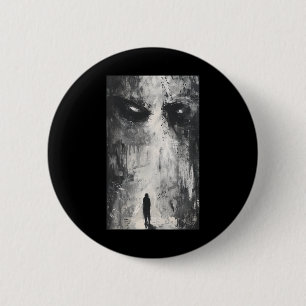 Dark Gothic Demon Path Horror Art Evil Grunge Goth Ronde Button 5,7 Cm