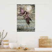Dark Gothic Fairy Fantasy Poster Print (Keuken)