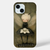  Dark Gothic Fairy met Flower Custom Name Case-Mate iPhone Case (Achterkant)