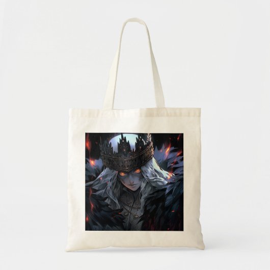 Dark Gothic Fantasy Anime Tote Bag (Voorkant)