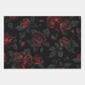 Dark Gothic Floral Decoupage Paper – Romantic Rose (Voorkant 3)