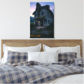 Dark Gothic Twilight Horror  Canvas Afdruk (Insitu (Slaapkamer))