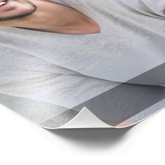 Dark Gradient Border 8x10 Actor Headshot Prints Foto Afdruk (Hoek)