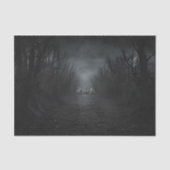 Dark Graveyard Cemetery Halloween Decoupage Tissuepapier (Voorkant)