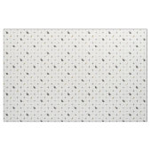 Dark Gray Graduation Caps and Diploma Pattern Stof (Fat Quarter)