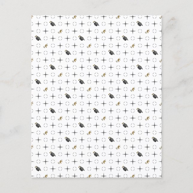 Dark Gray Graduy Caps & Diploma Scrapbook (Voorkant)