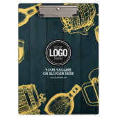 Dark Green Brewery Theme personaliseren Klembord (Voorkant)