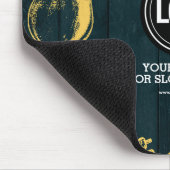 Dark Green Brewery Theme personaliseren Muismat (Hoek)