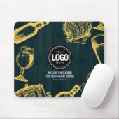 Dark Green Brewery Theme personaliseren Muismat (Met muis)