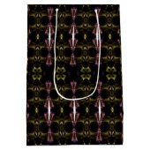 dark green, purple anytime Gift Bag Medium Cadeauzakje (Achterkant)