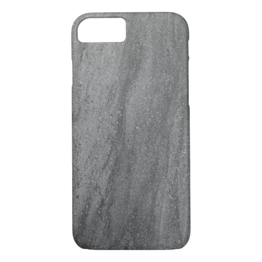 Dark Grey Granite iPhone 7 Hoesje (Achterkant)