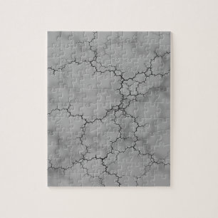 Dark Grey Marble Pattern Legpuzzel