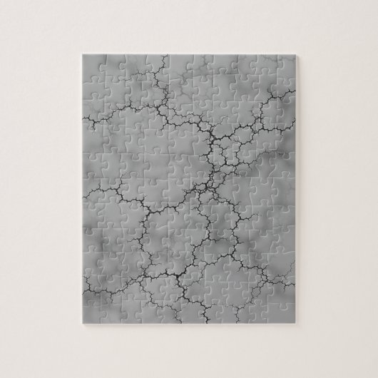 Dark Grey Marble Pattern Legpuzzel (Verticaal)