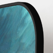 Dark Ground, Saturated Accents Pickleball Paddle (Links Detail)