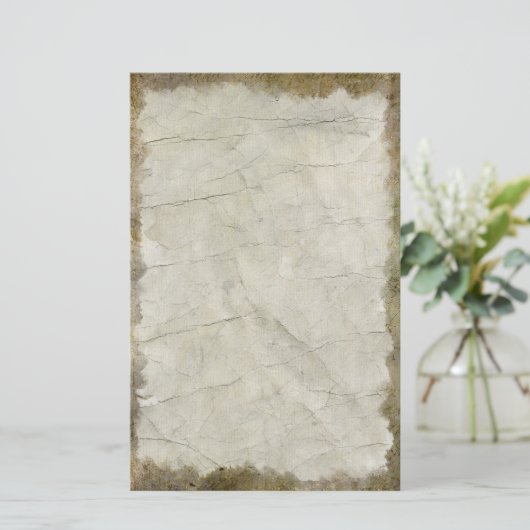  Dark Grunge briefpapier (Staand voorkant)