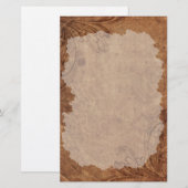 Dark Grunge-briefpapier Briefpapier (Voorkant / Achterkant)