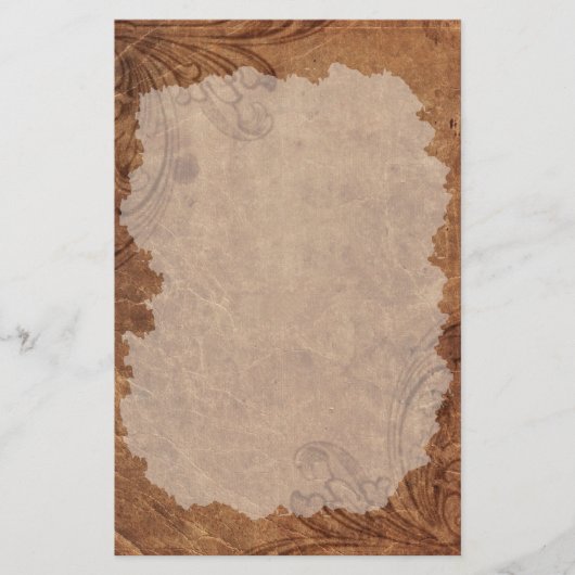 Dark Grunge-briefpapier Briefpapier (Voorkant)