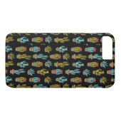 Dark Grunge Cactus Pattern Case-Mate iPhone Case (Achterkant (Horizontaal))