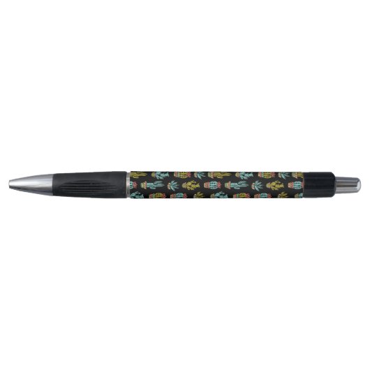 Dark Grunge Cactus Pattern Pen (Voorkant)