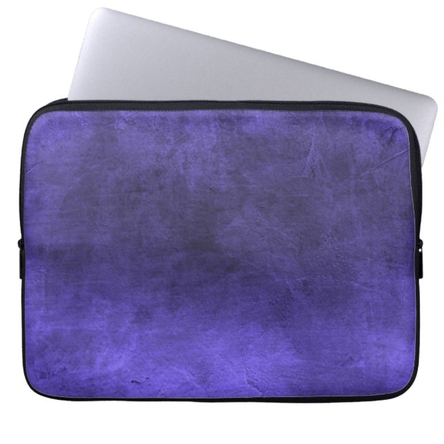 Dark Grunge - Indigo Laptop Sleeve (Voorkant)