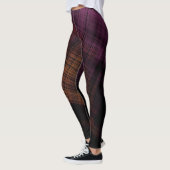 Dark Grunge Plaid Leggings (Links)