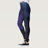 Dark Grunge Plaid Leggings (Links)