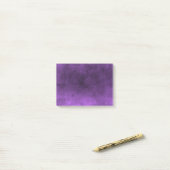 Dark Grunge - Purple Post-it® Notes (Op bureau)