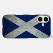 Dark Grunge Scotland Flag Case-Mate iPhone Case (Achterkant (horizontaal))