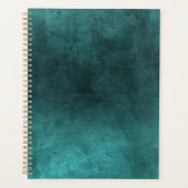 Dark Grunge - Teal Planner (Voorkant)