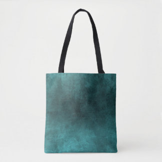 Dark Grunge - Teal Tote Bag