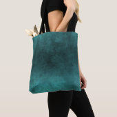 Dark Grunge - Teal Tote Bag (Dichtbij)