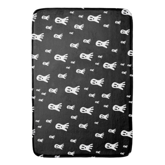 Dark Halloween Ghosts Badmat (Voorkant Verticaal)