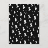 Dark Halloween Ghosts Briefkaart (Voorkant)