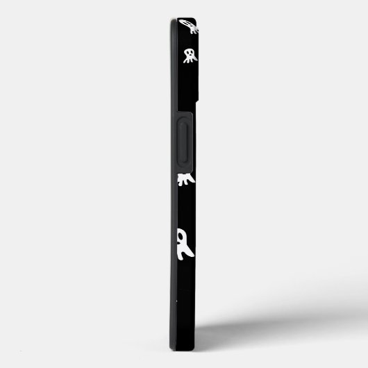 Dark Halloween Ghosts Case-Mate iPhone Case (Achterkant / Rechts)