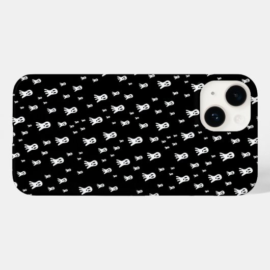 Dark Halloween Ghosts Case-Mate iPhone Case (Achterkant (horizontaal))