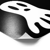 Dark Halloween Ghosts Foto Afdruk (Hoek)