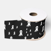 Dark Halloween Ghosts Grosgrain Lint (Spoel)