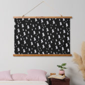 Dark Halloween Ghosts Hangend Wandkleed (Slaapkamer)