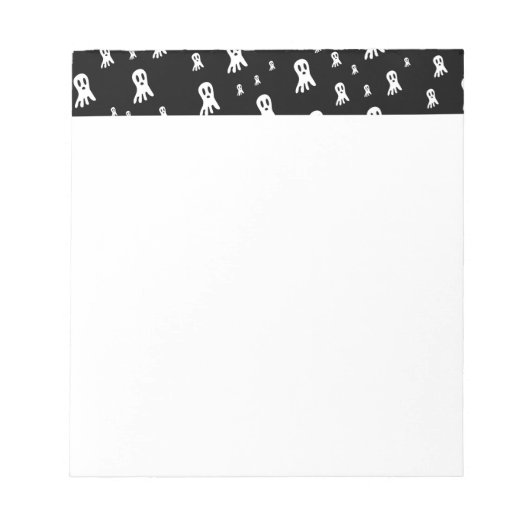 Dark Halloween Ghosts Notitieblok (Voorkant)