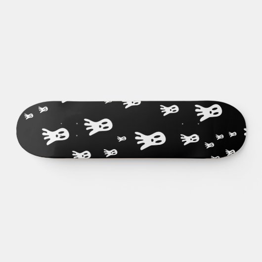 Dark Halloween Ghosts Persoonlijk Skateboard (Horizontaal)