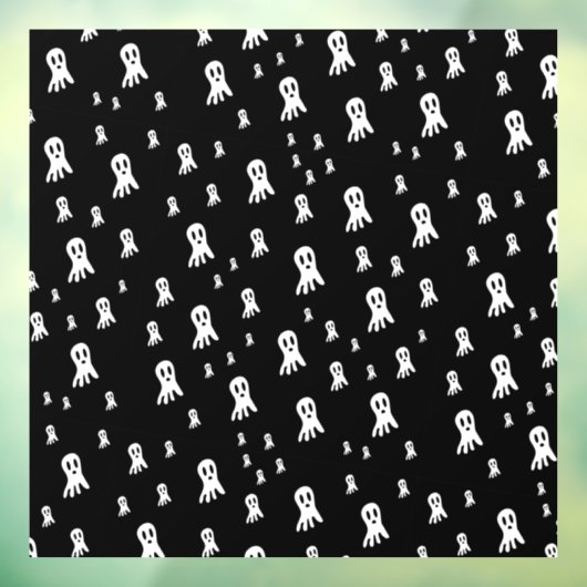 Dark Halloween Ghosts Raamsticker (Vel 3)