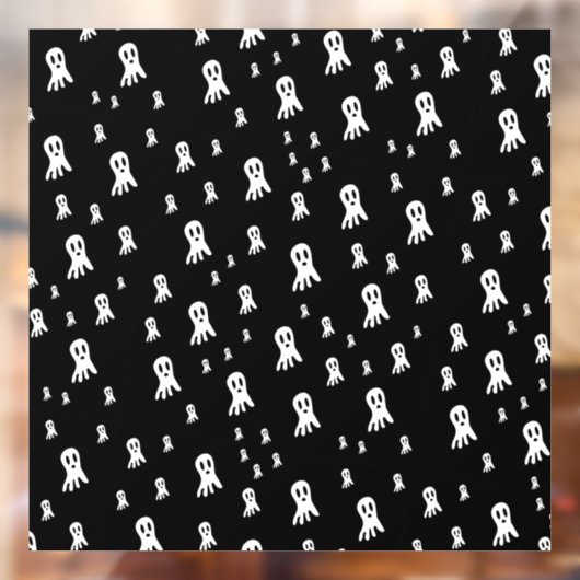 Dark Halloween Ghosts Raamsticker (Vel 2)